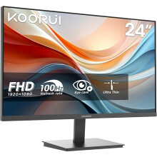 KOORUI E2412F 24 Inch FHD Monitor, Gaming 100Hz, VA Computer Monitors, 1080P Pc Screen