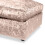 Snugg Furniture (Champagne) Aurora Crushed Velvet Footstool 4