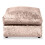 Snugg Furniture (Champagne) Aurora Crushed Velvet Footstool 1