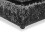 Snugg Furniture (Black) Aurora Crushed Velvet Footstool 3