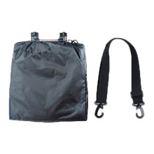 (schwarz) Kinderwagen-Reisetasche, Organizer, Kinderwagen-Beutel, Schultergurte für Universal-Kinderwagen,