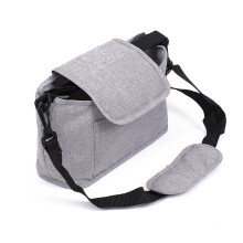 (Grau)Wickeltasche Kinderwagen-Hängetasche Große Kapazität Kinderwagen-Aufbewahrungstasche Frauen Umhängetasche