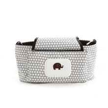 (Wave Point) Kinderwagen-Organizer, Tasche, Mumie, Wickeltasche, Haken, Kinderwagen, wasserdicht, großes