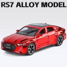 Audi RS7 Sportback 1:32 Rot Druckguss/Legierungsmodellauto mit Sound & Licht