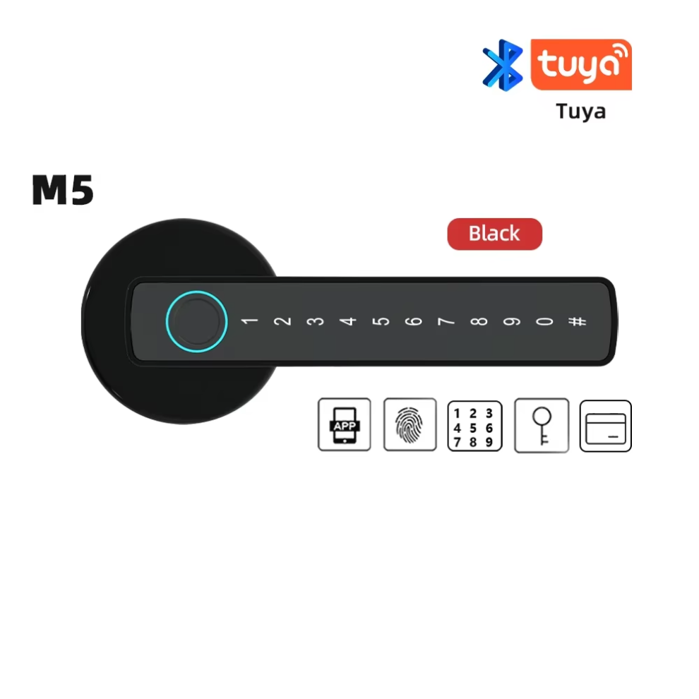 Cdok M5 Smart Door Lock Fingerprint Tuya Control 74520466