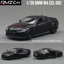 (BMW M4 CSL Matt BLK) 1/36 BMW M2 M3 M4 M5 Spielzeugautomodell für Kinder RMZ City Diecast Metal Racing