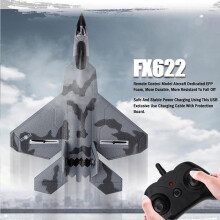 (34 CM FX622 LED) FX620 RC Vliegtuig Speelgoed Cessna 150 m Jet Su35 Elektrische Schuim Flyer Afstandsbediening