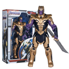(mieba)18CM Avengers VenomCaptain America Wolverine Hulk Iron Man Groot Thanos Collection Action Figure Hot