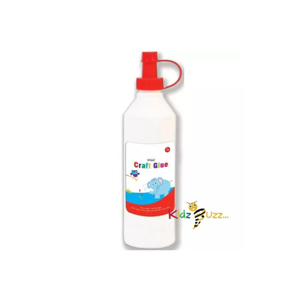 Kids Create Activity White PVA Glue (Pack Of 2)