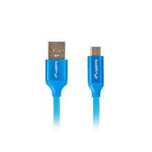 LANBERG CABLE USB 2.0 MICRO-B (M) - A (M) 1M QC