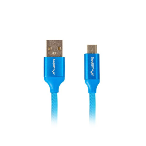 LANBERG CABLE USB 2.0 MICRO-B (M) - A (M) 1M QC