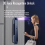Smart Door Lock Face Recognition Fingerprint Password Camera 3