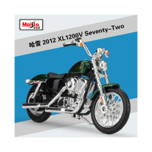 (2012 XL1200V grün) Maisto 1:18 Harley Davidson Sportster Iron 883 Alloy Classic Motorrad