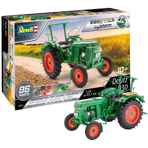REVELL Easy Click Deutz D30 Traktor 1:24 LKW-Modellbausatz 07821