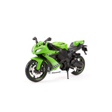 (Grün) Kawasaki Ninja ZX-10R, schwarze Druckgussfahrzeuge, Sammlerstücke, Hobbys, Motorradmodell, Spielzeug