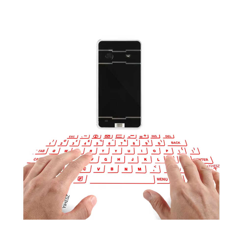 Bluetooth Virtual Laser Keyboard Wireless Projector With Mouse 87133929