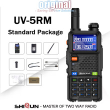 UV-5RM Funkgerät Dual Band – 6 Bänder, 3800 mAh Akku, USB-C Schnellladebuchse, 14,5 W, 1,77 Zoll Farbbildschirm, 999 Speicher, Notfallalarm