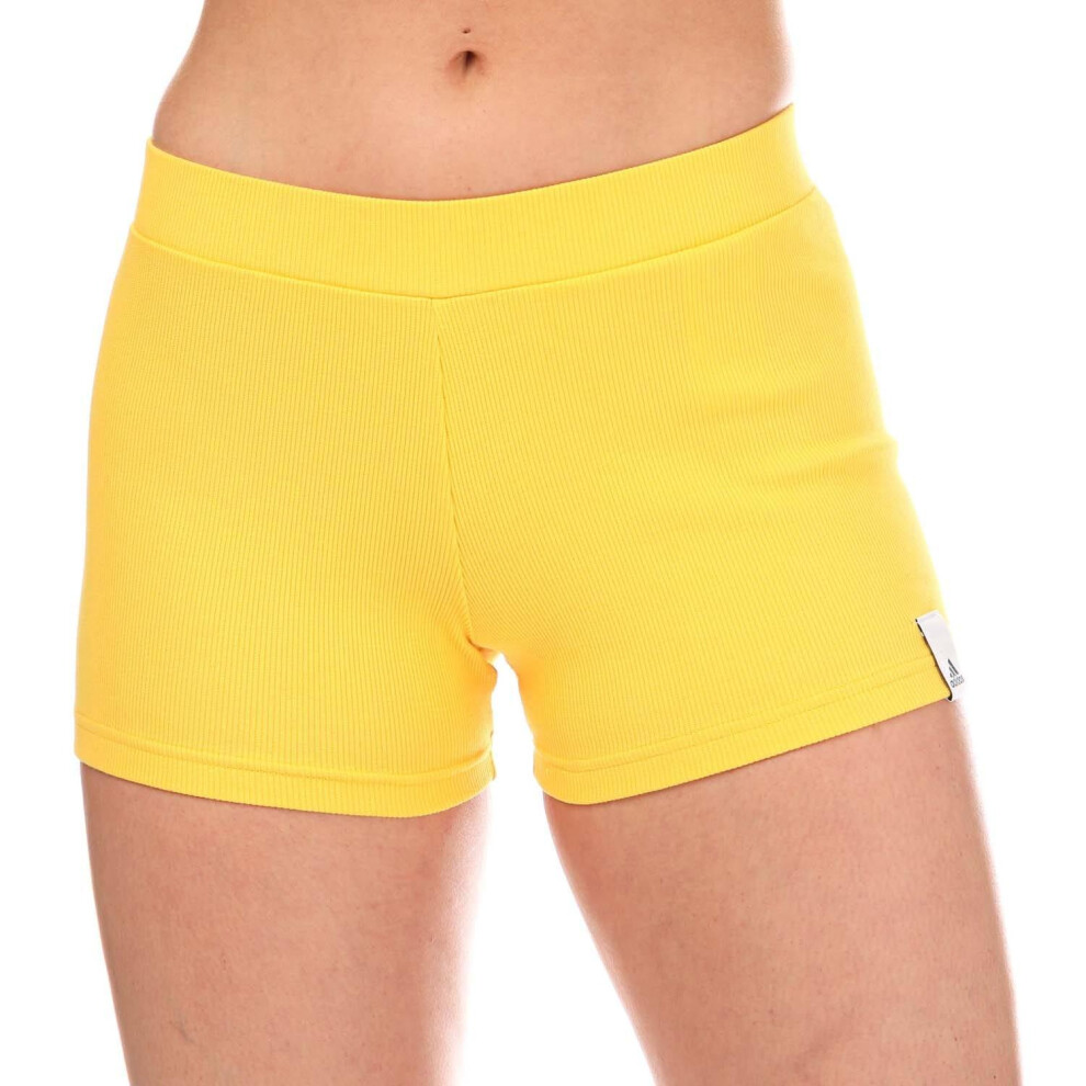 (10 UK, Gold) Adidas Womens/Ladies Terrycloth Lounge Shorts