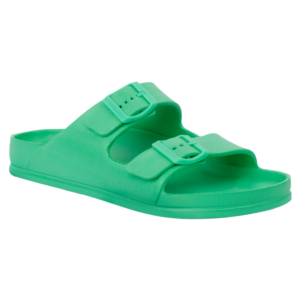 (6.5 UK, Island Green) Regatta Womens/Ladies Brooklyn Double Strap Sandals