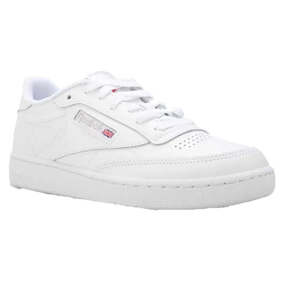 (3 UK, White) Reebok Womens/Ladies Club C 85 Leather Trainers