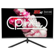 27 inch gaming monitor Curved 165Hz HDMI frameless FHD PIXL Full HD