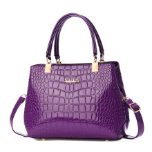 (Purple) And Fashionable Highend Womens Shoulder Bag In Classic Black Red Blue Purple
