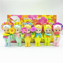 Stylish Figurine Angel Flower Plant Collection With Rose And Sunflower Collectors For