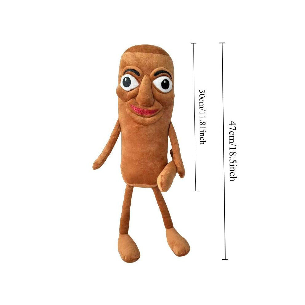 (Tungtungtung) Tung Tung Tung Sahur Stuffed Toy Parody Doll Short Plush Material For Ideas Gift