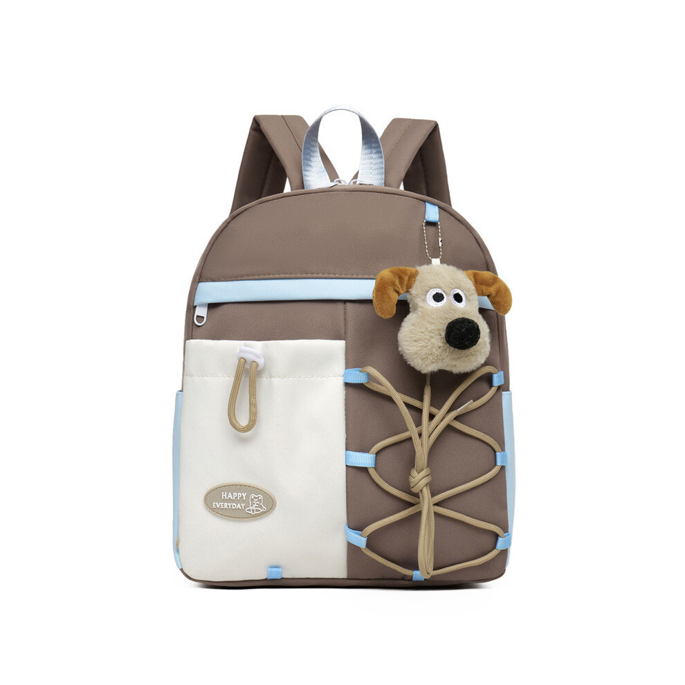 (Brown) And Stylish Light Backpack For Boys And Girls Featuring Cartoon Patterns School For Ideal-image-OPC-PGTXXMS-NEW