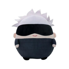 (Silver, 30cm/11.81in) Kaisen Satoru Jujutsu Gojo Plush Toy Cute Cartoon Boy Children Doll Gift Holiday