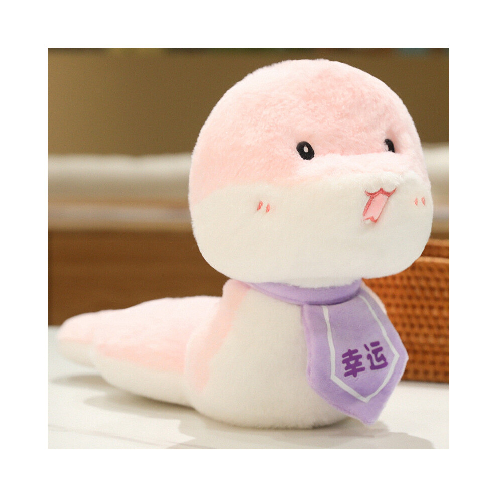 (Lucky, 24cm/9.45in) Healthy 2025 Wealthy Lucky Snake Plush Toy Dolls Room Decor Spring Festival Gift-image-OPC-PGTYXT9-NEW