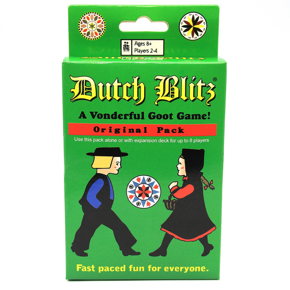 (Green) Blitz Dutch Game Card Board Game Family Night Parties Activities Entertainment Green