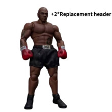 (Mike Tyson B) Mike Boxer Tyson Muhammad Ali Action Figure Model Toy Dolls Gifts Christmas