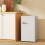 Homcom (White) HOMCOM 85L Freestanding Under Counter Fridge with Chiller Box 9