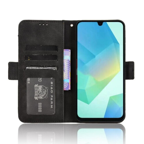 (Black) Compatible Case for Samsung Galaxy A16 5g Unique Kickstand Function Accurate Incision High Quality 1