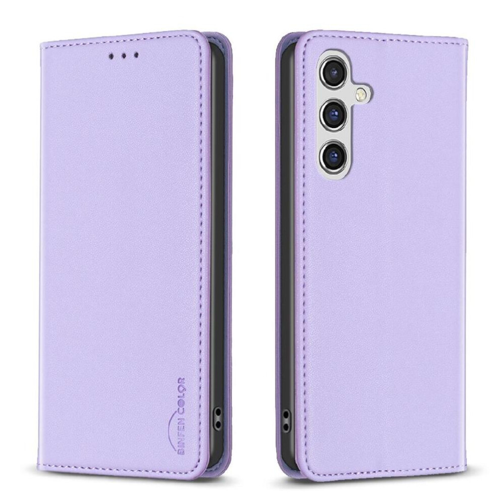 ( Violet) Flip Case For Samsung Galaxy A16 4G/5G Business Multi-Color Pu Leather Multi-Card Slot Magnetic Wallet Light 764544199896