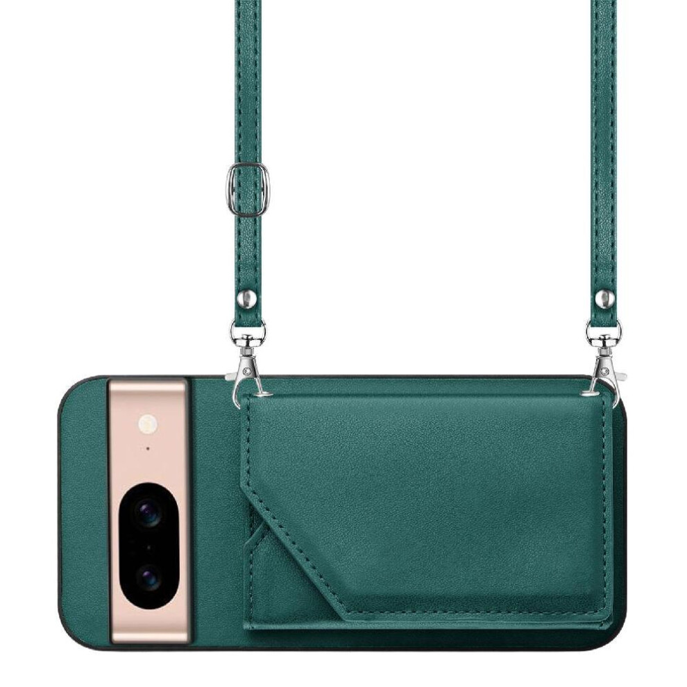 (Green) Compatible Case For Google Pixel 8A Accurate Incision Kickstand Function High Quality Unique Green 764544200141