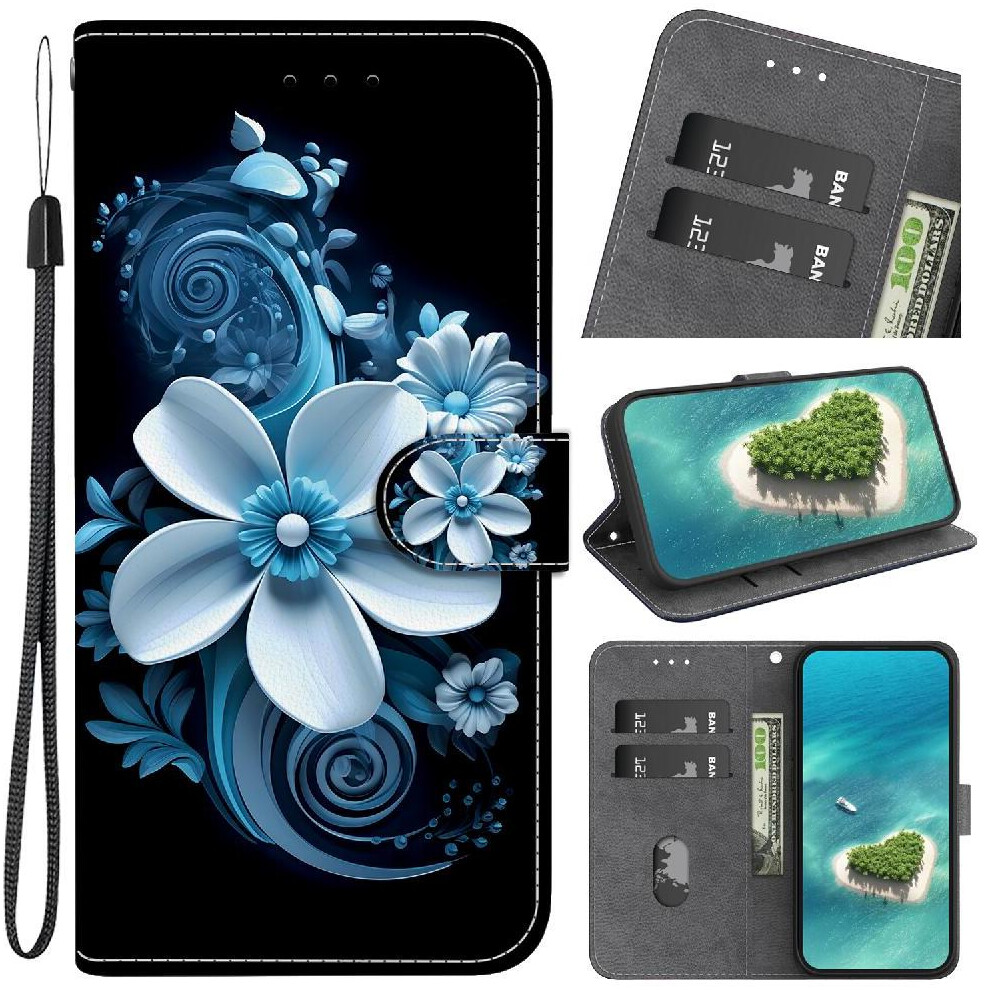 (C5 ) Compatible With Samsung Galaxy A16 5G Case Card Slot Kickstand Pu Leather Pattern Cover Card Slots 764544201773