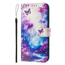 (c3 ) Case for Samsung Galaxy A16 Wallet Pu Leather with Credit Slot Pattern Flip Cover