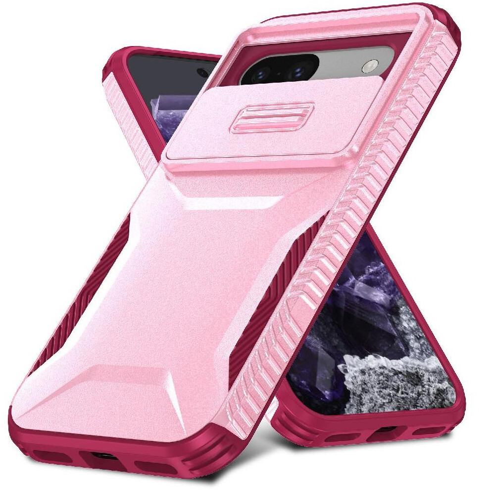 (Pink) Case For Google Pixel 8A Lens Protection Lightweight Shockproof Pink 764544205023