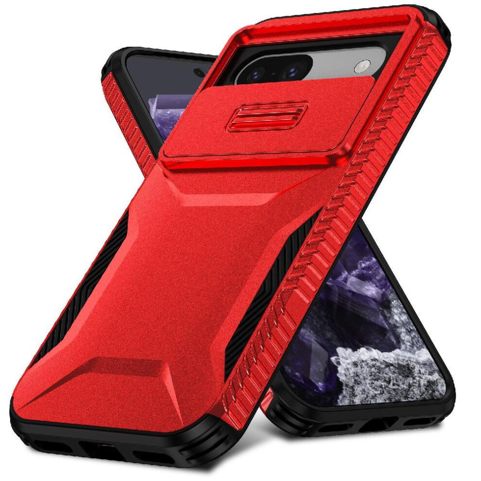(Red) Case For Google Pixel 8A Lens Protection Lightweight Shockproof Red 764544205054