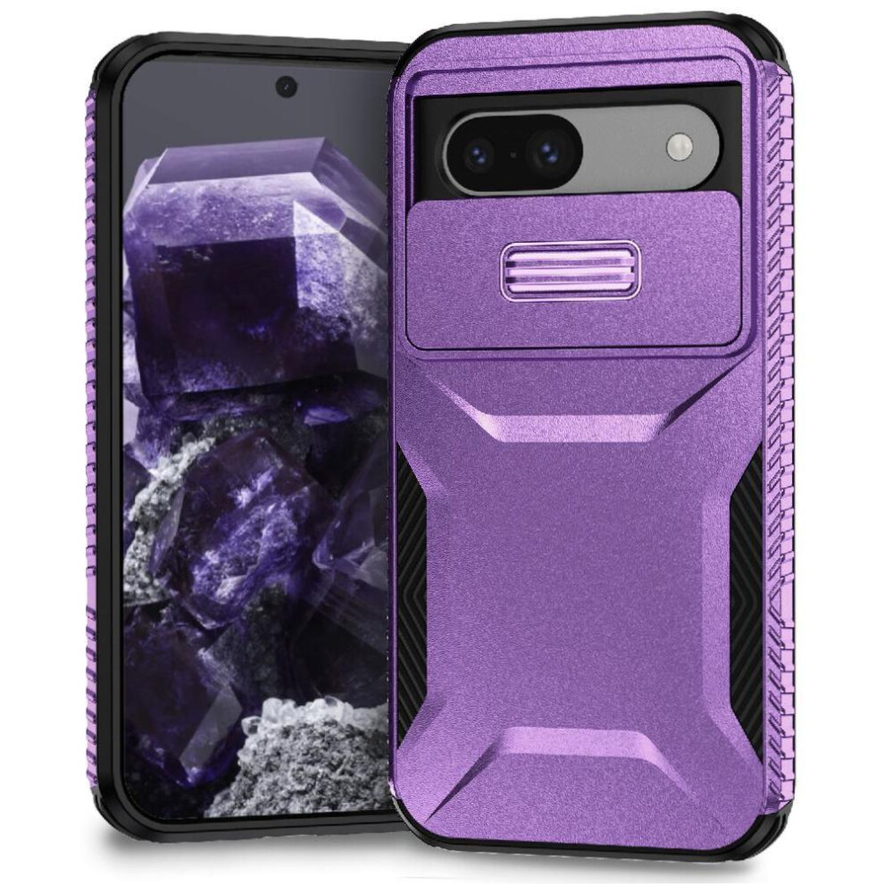 (Purple) Case For Google Pixel 8A Lens Protection Lightweight Shockproof Purple 764544205078