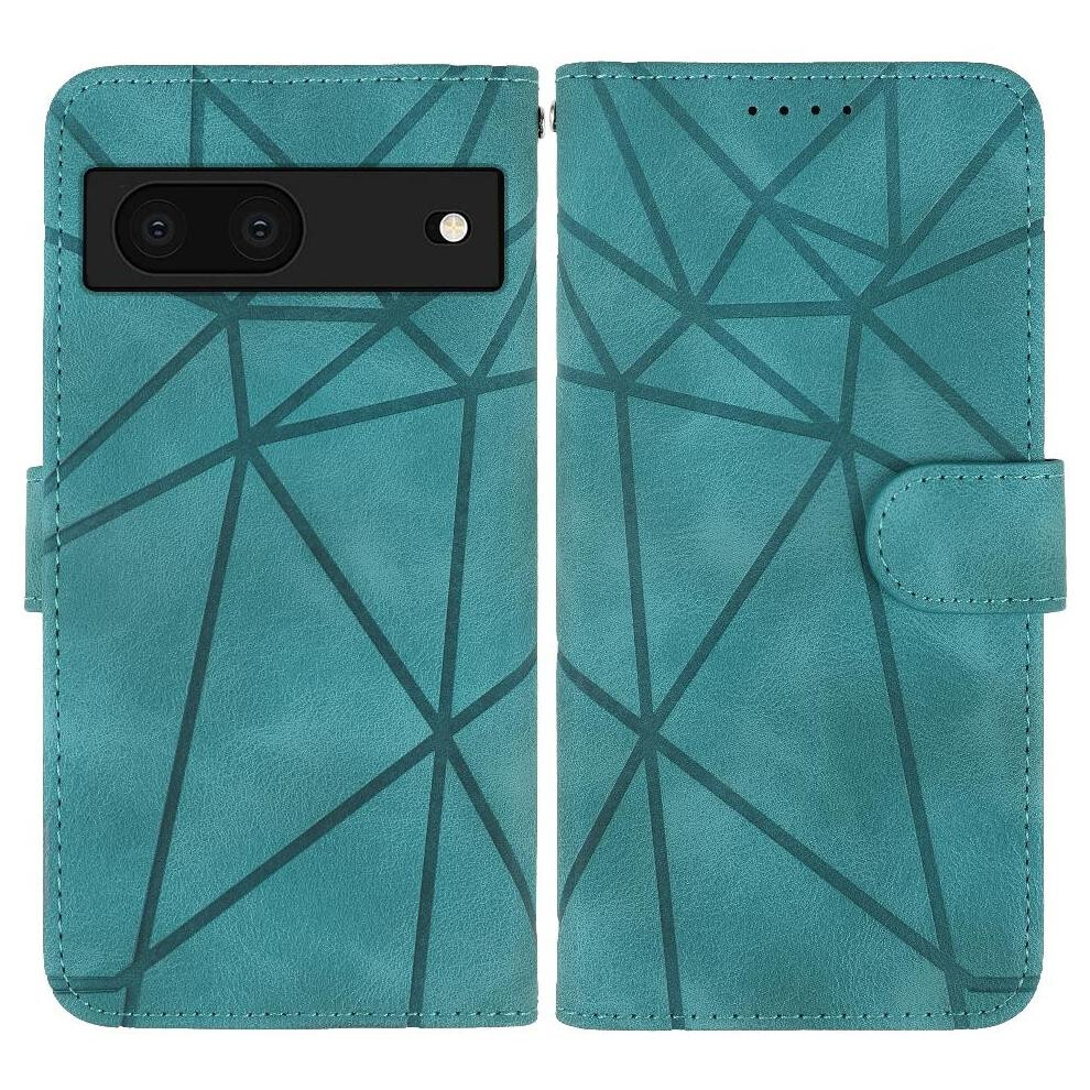 (Green) Flip Case For Google Pixel 8A Flip Unisex Stand Card Slot Green 764544205979