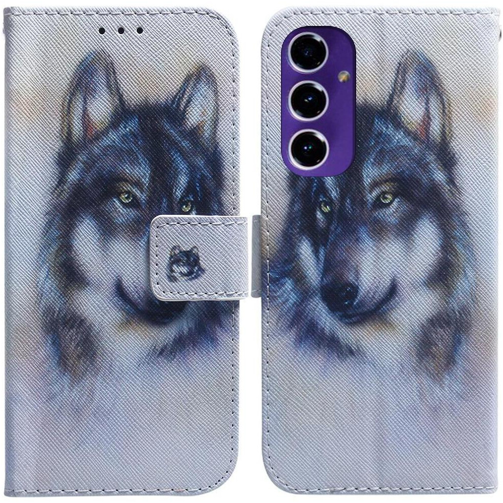 (C1 ) Flip Case For Samsung Galaxy A16 Wallet Pu Leather Card Slots Magnetic Closure Painted 764544207287