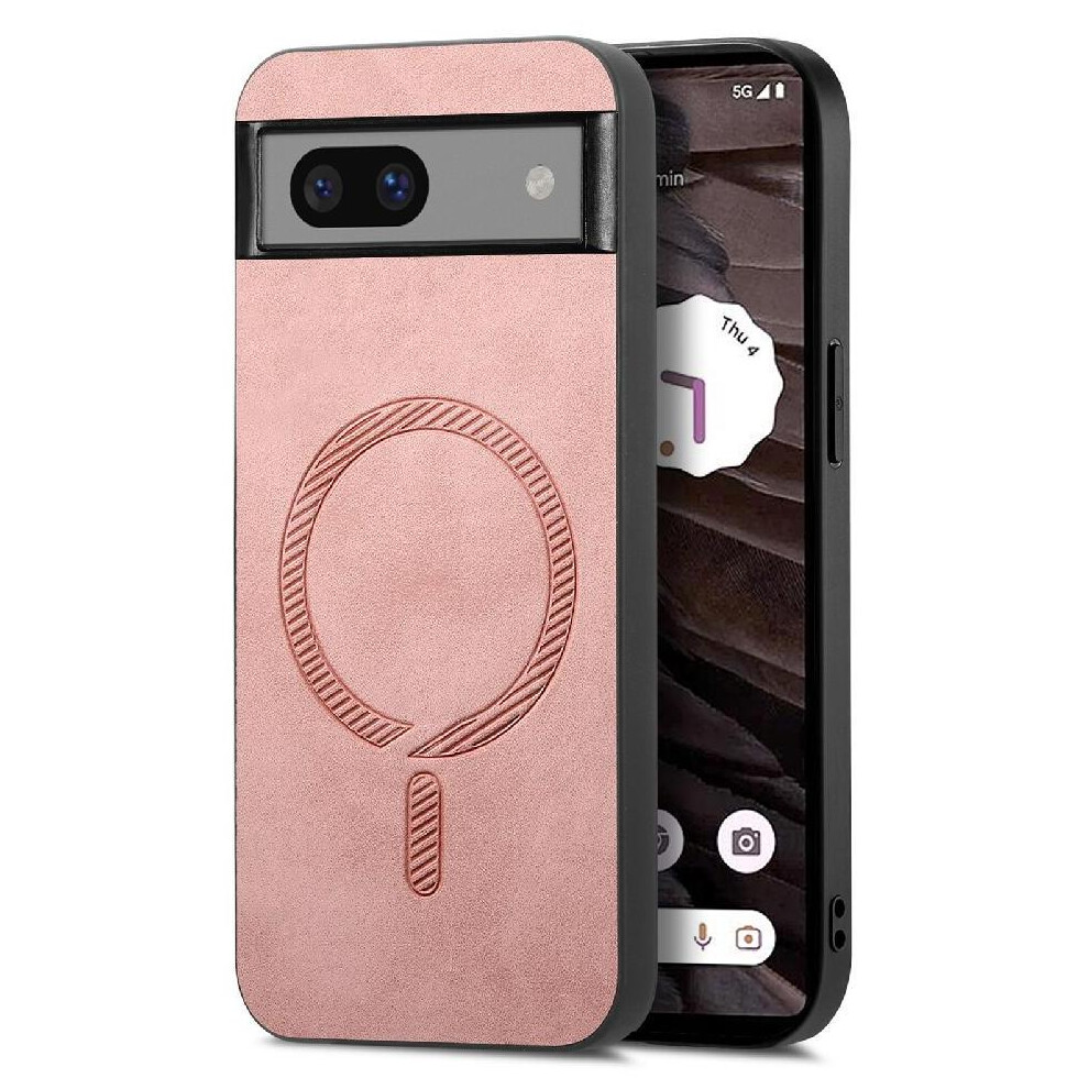 (Pink) Case For Google Pixel 7A Lightweight Magsafe Car Mounts Slim Wireless Charging Pink 764544208550