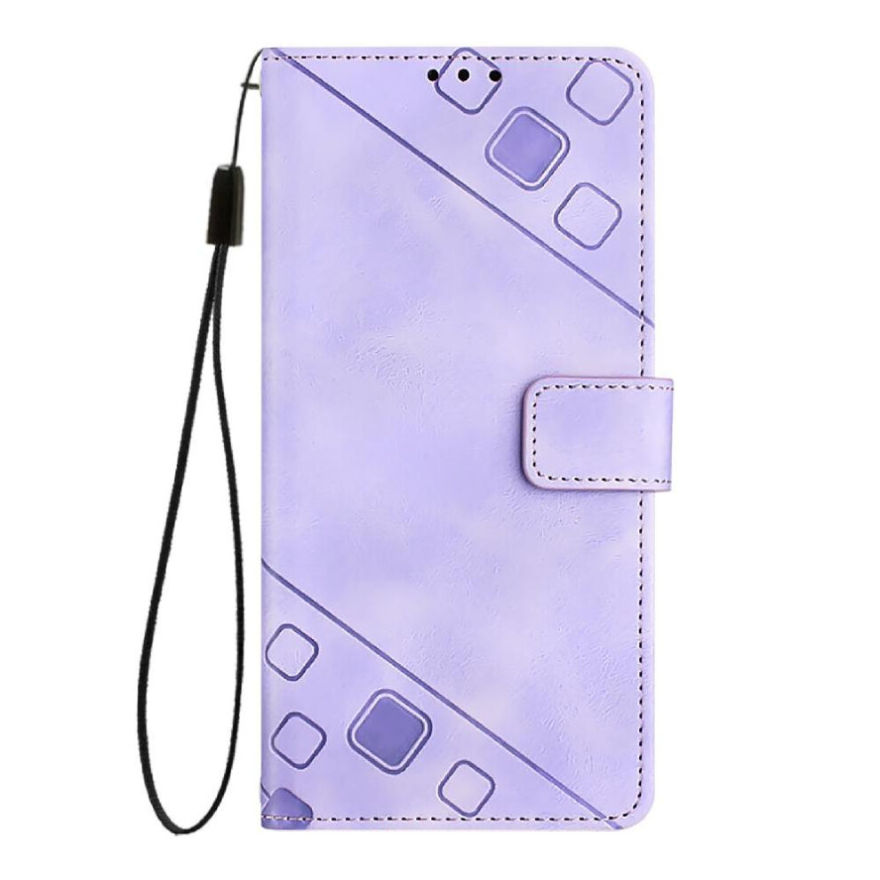 (Purple) Case For Google Pixel 8A Wallet Flip Cover Card Holder Magnetic Leather Purple 764544209014