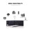 Mini Portable Wireless Keyboard 66 Keys Folding with Stand for Phone/Tablet/Laptop 8
