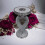 Silver Pears Mirrored Side Table 3