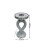 Silver Pears Mirrored Side Table 4
