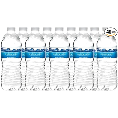 Hydro Spring Still Water 500ml, 40 Bottles Case-Bottled Water Multipack - Hydration Pack for Everyday Use